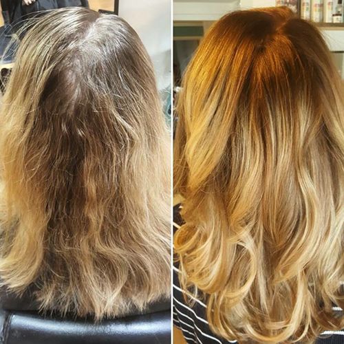 Before & After Hairstyle